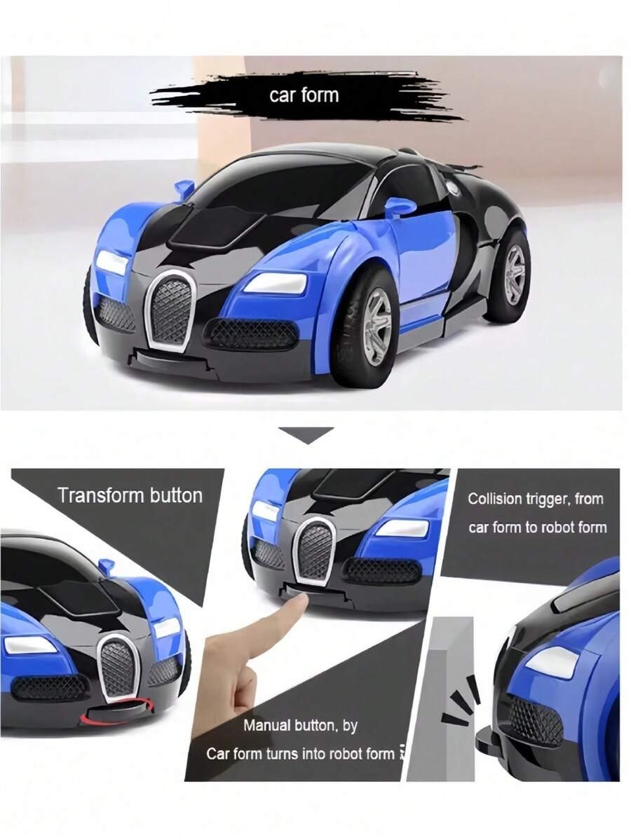 Transforming Collision Toy Car for Kids