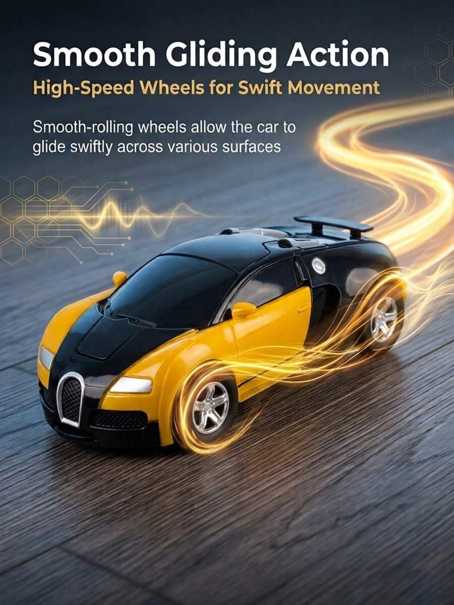 Transforming Collision Toy Car for Kids