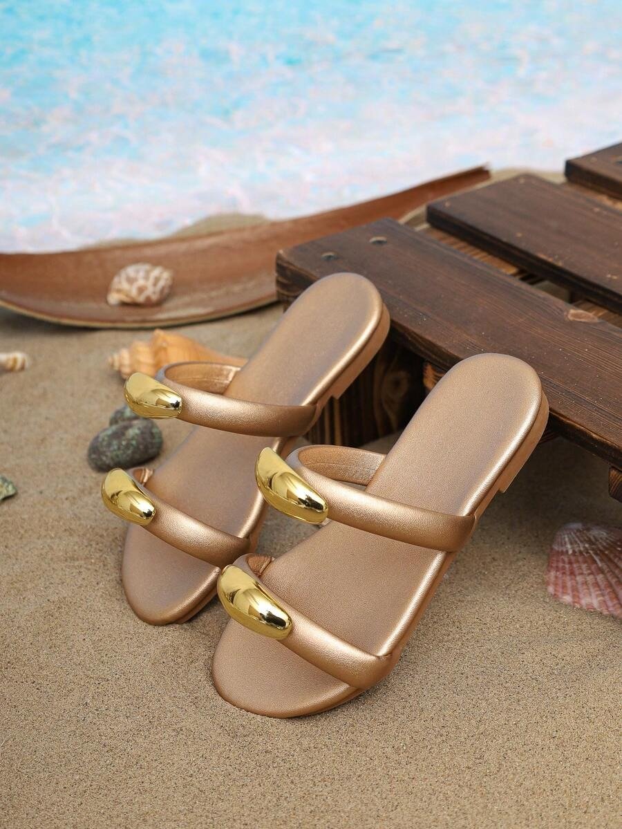 woven strap sandals