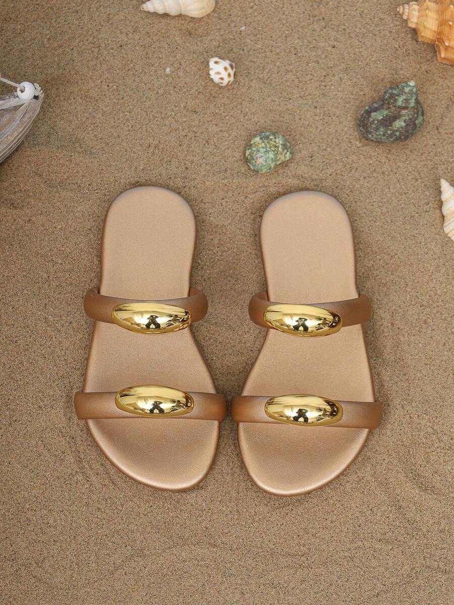 woven strap sandals