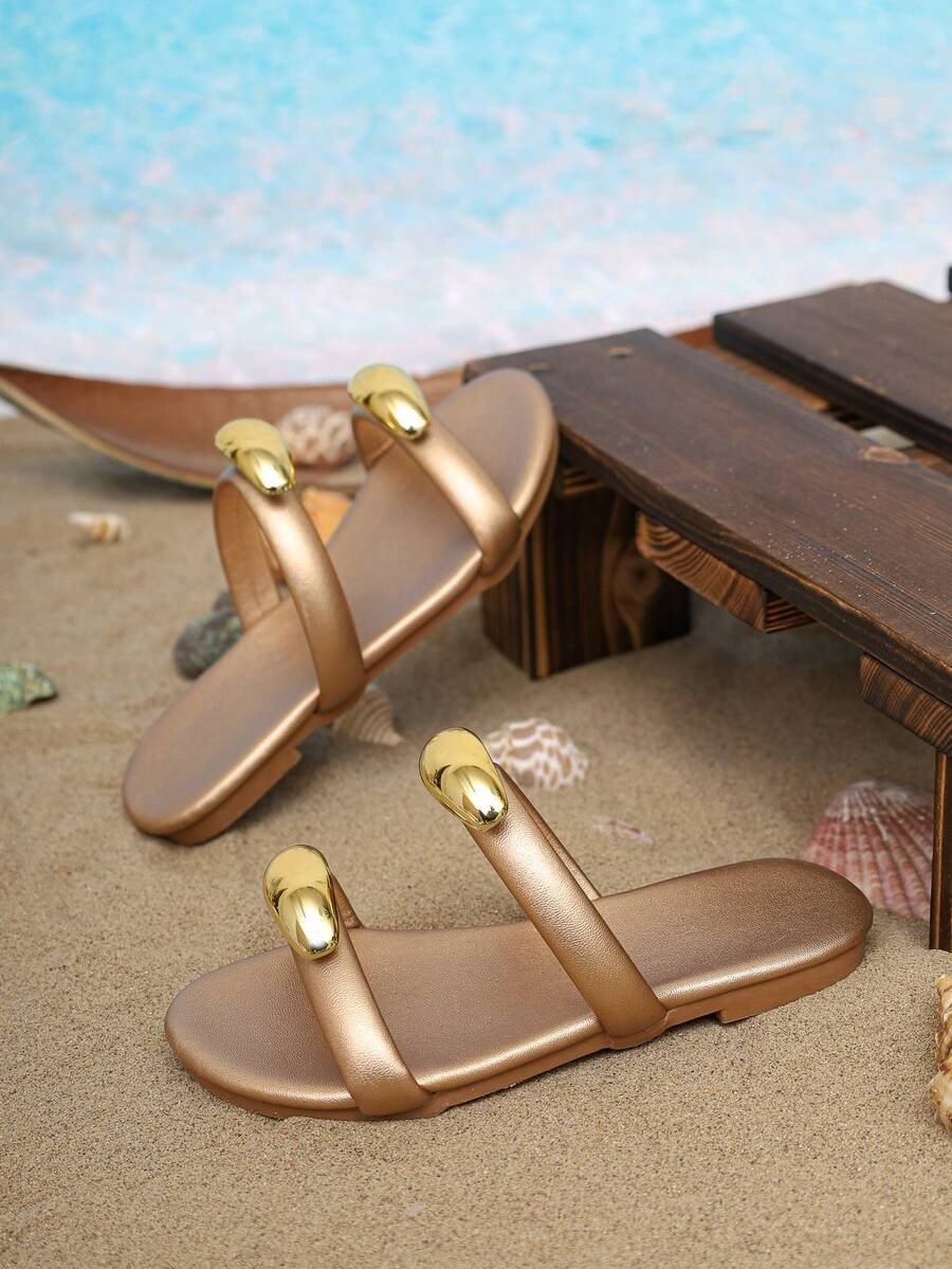 woven strap sandals