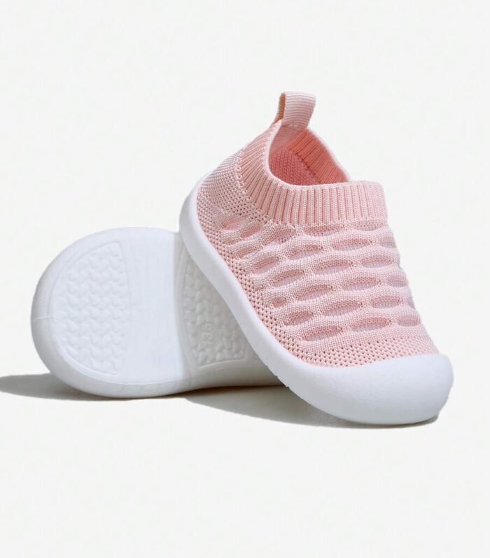 Yibubu Pink Mesh Kids non-slip Shoes