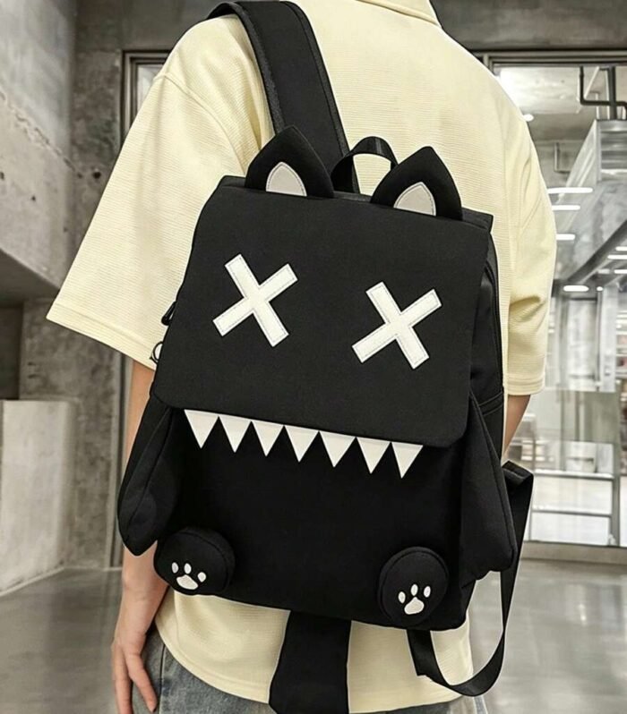 Demon Cat Convertible Backpack