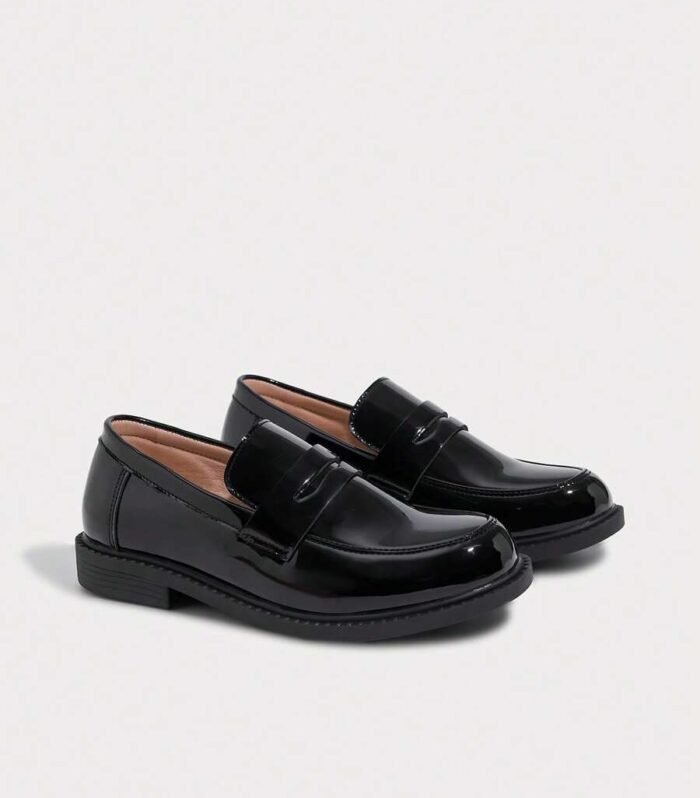 boys college style flat student shoes