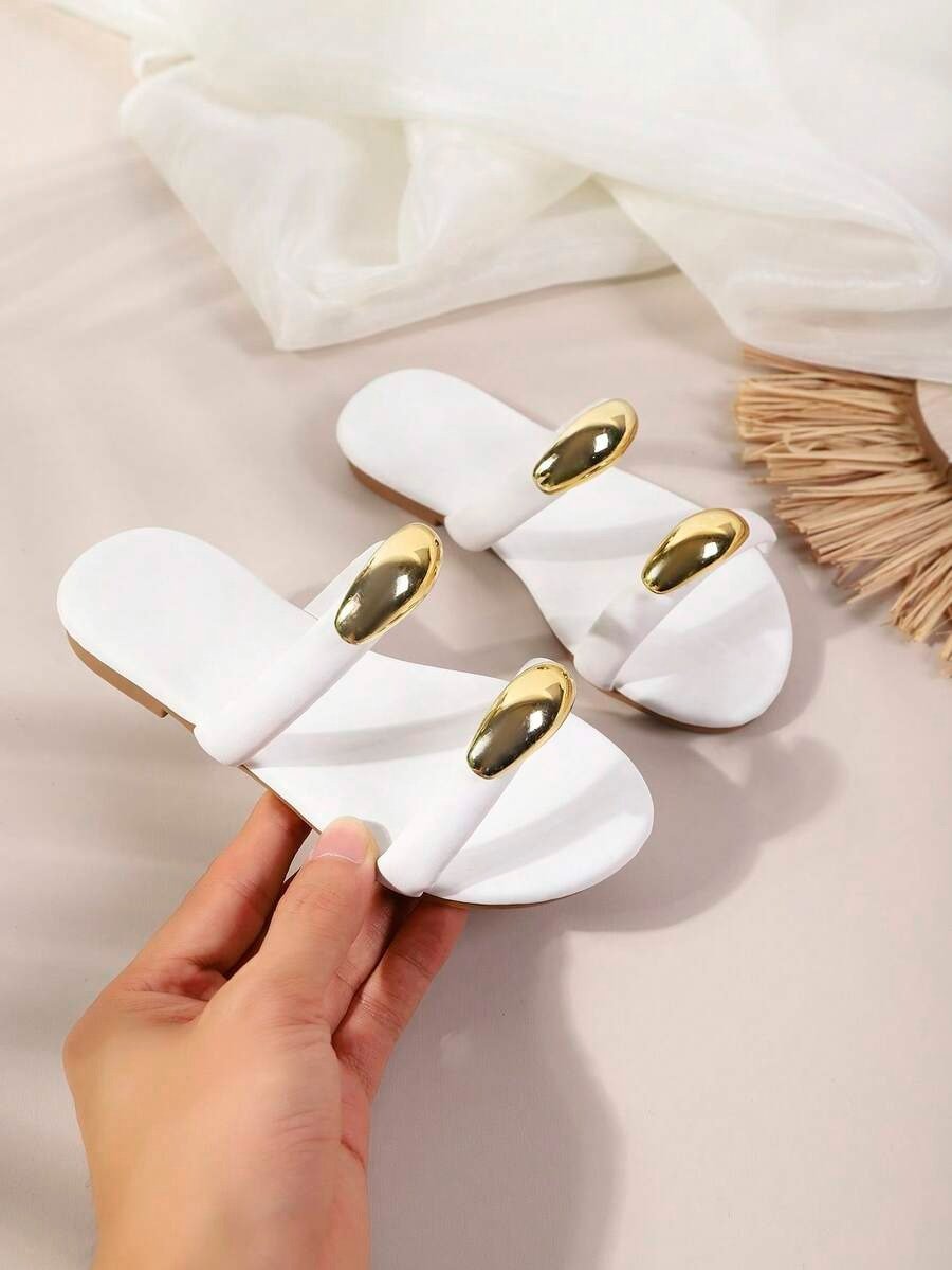 woven strap sandals