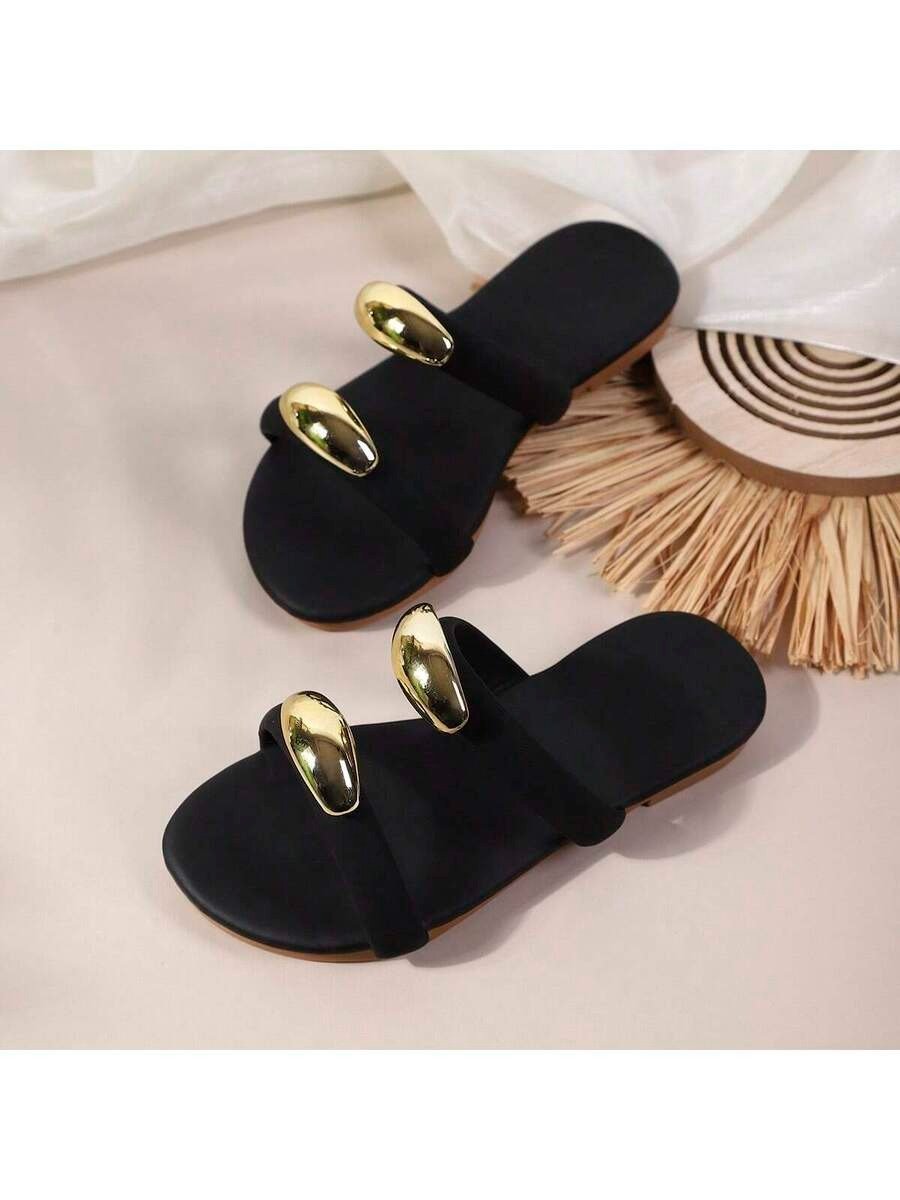 woven strap sandals