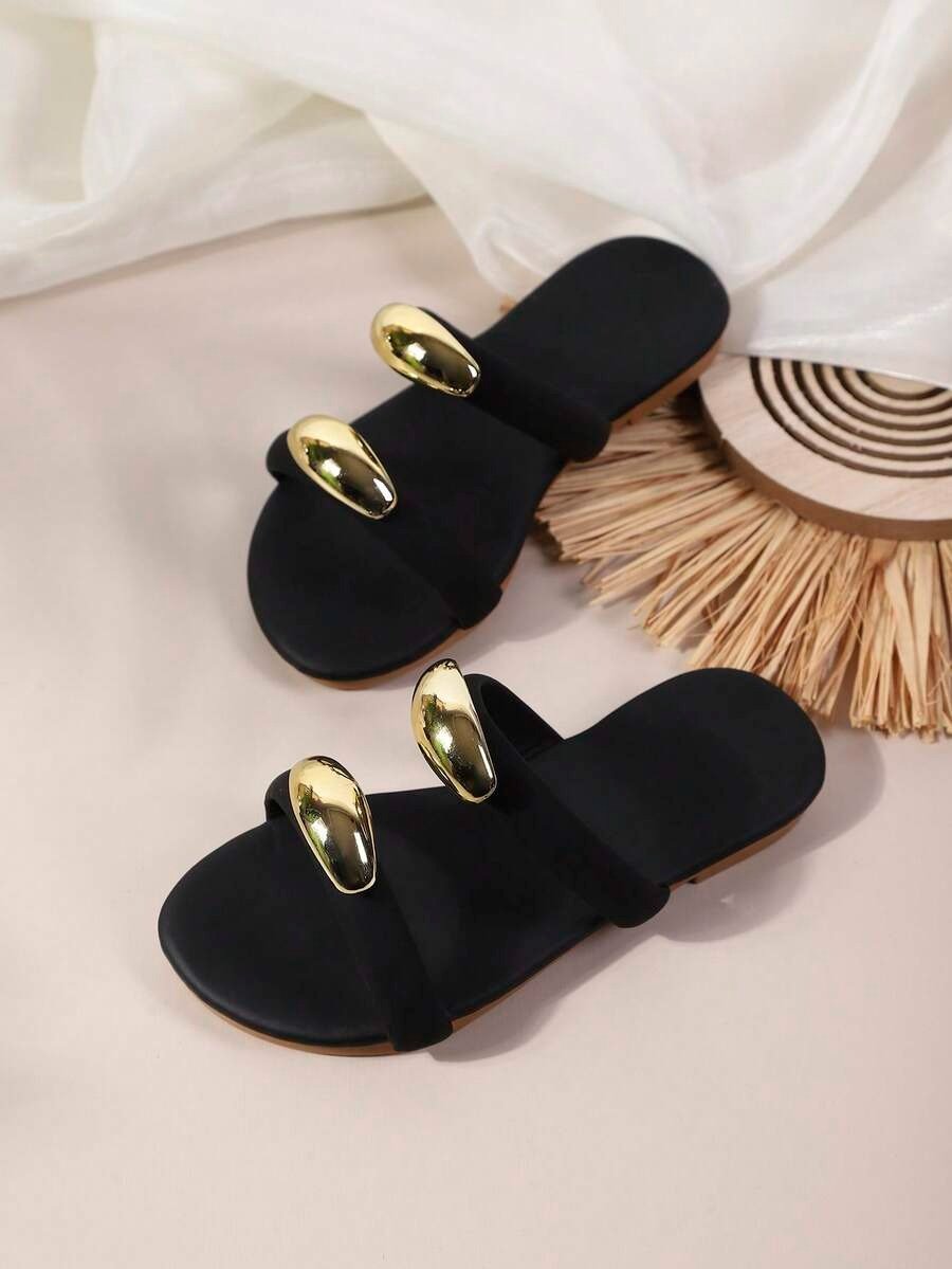 woven strap sandals