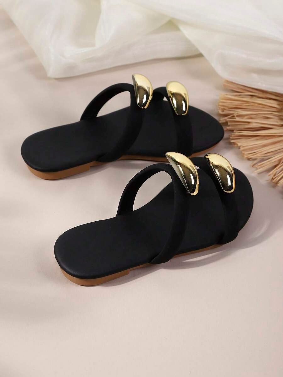 woven strap sandals